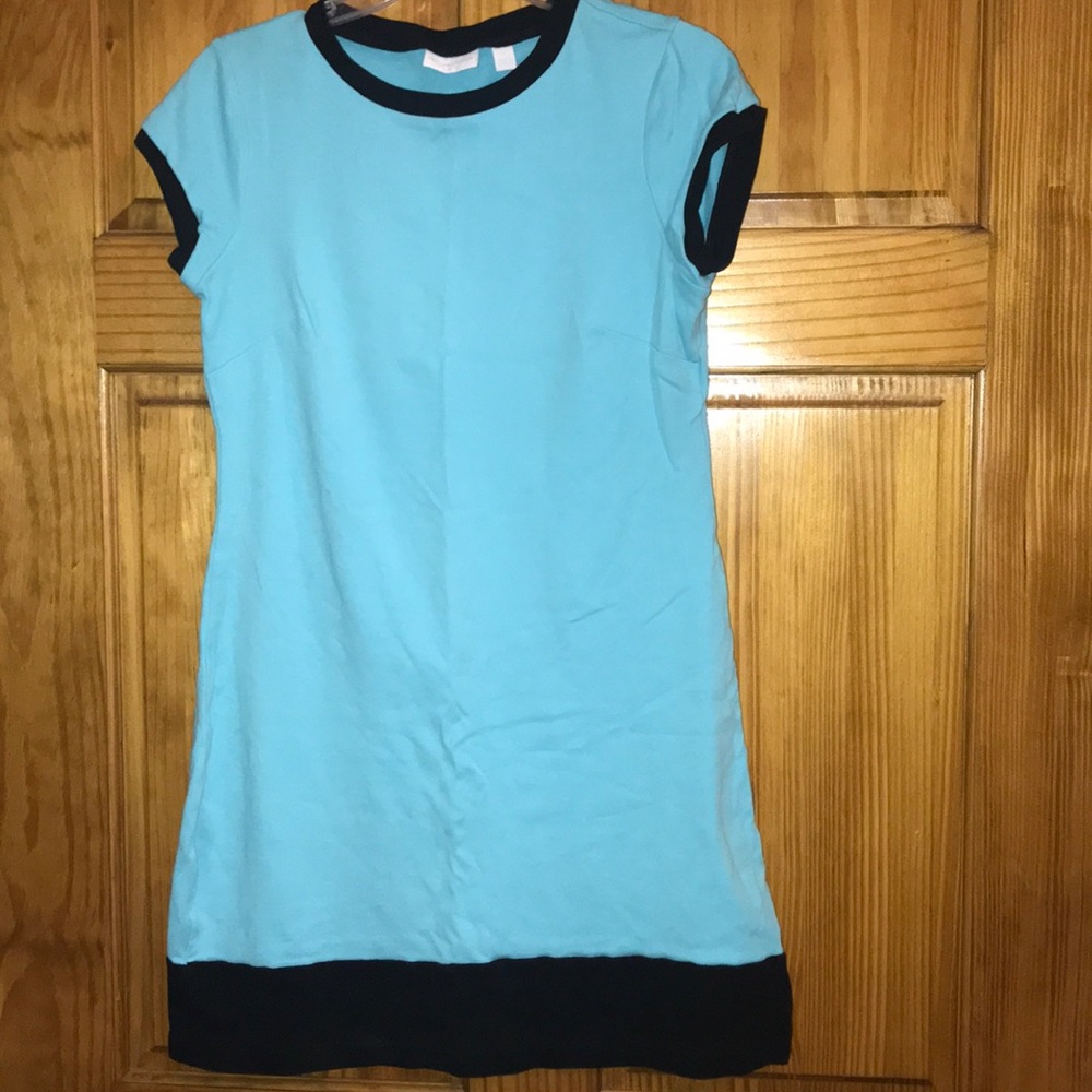Like new! New York & Co. T-shirt dress in aqua, M